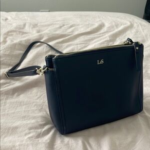 Navy Pearl Crossbody Bag Lo & Sons